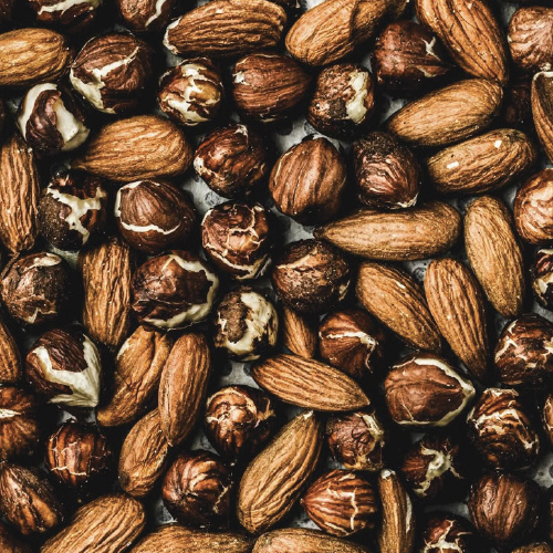 Noix et ingrédients